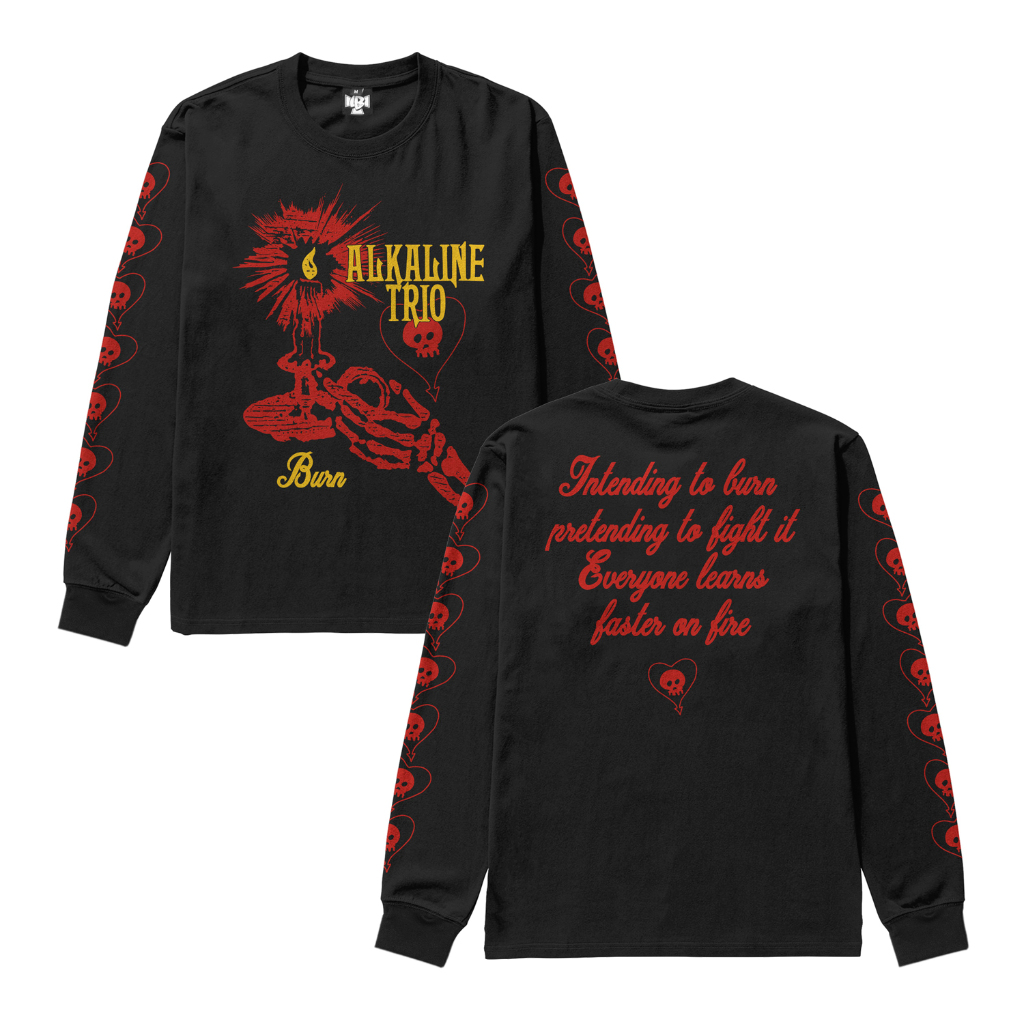 Longsleeve Alkaline Trio - Burn