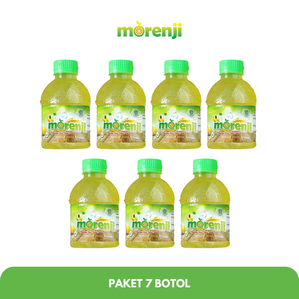 

MORENJI - Minuman Rasa Jeruk Kunci 250 ML - Paket 7 Botol