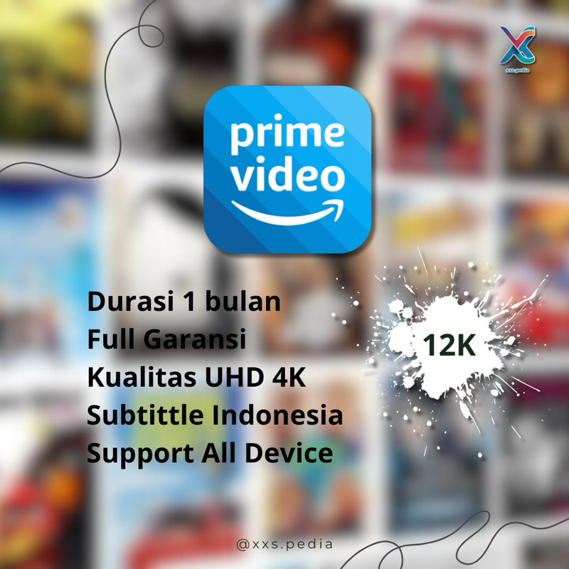 Prime Video Premium UHD Full Garansi