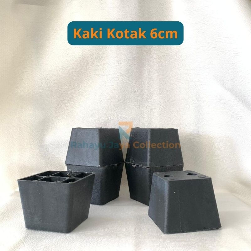 Kaki Sofa Plastik Kotak / Kaki Sofa Bentuk Kotak plastik / Kaki Kursi Plastik