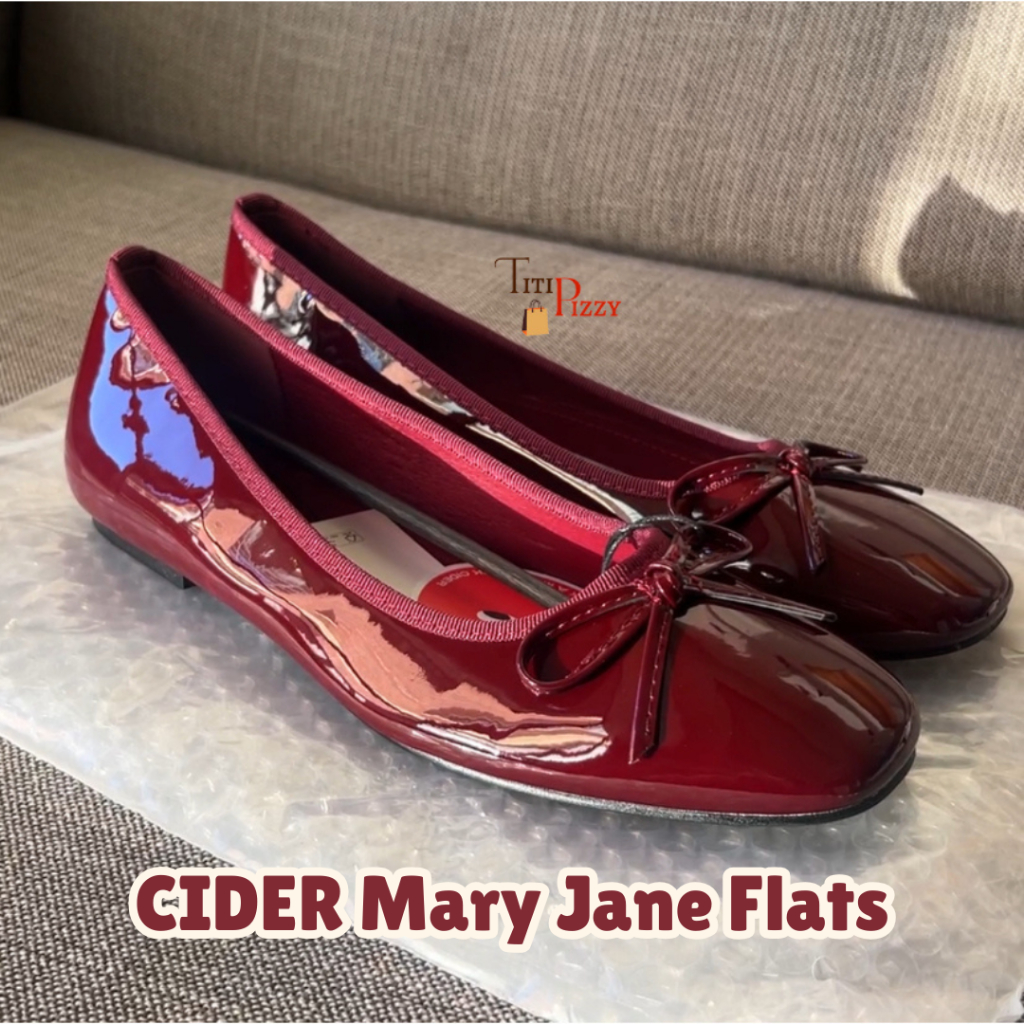 【PRE-ORDER】CIDER Flats Mary jane