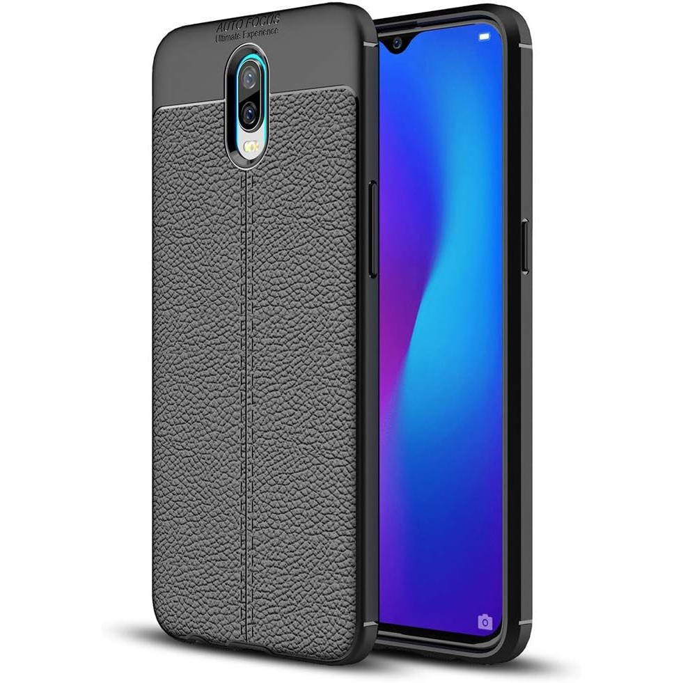 OPPO R17 / R17 PRO CASE AUTO FOCUS CARBON LEATHER LYCHEE ULTIMATE EXPERIENCE