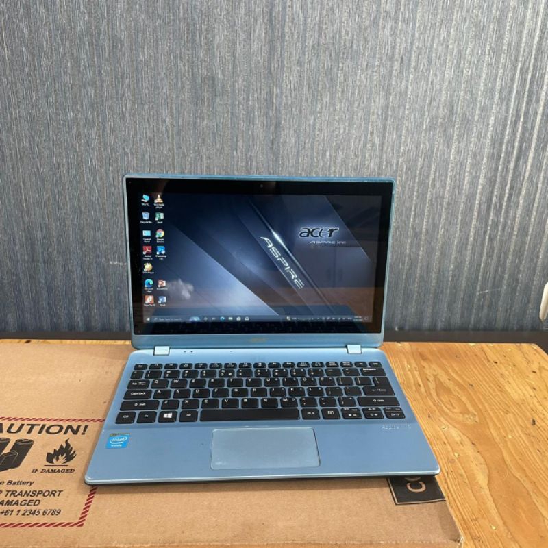 Notebook Acer Aspire V5-132, #Touchscreen, Lengkap, Blue