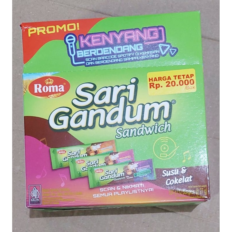 

Roma Sari Gandum Sandwich box