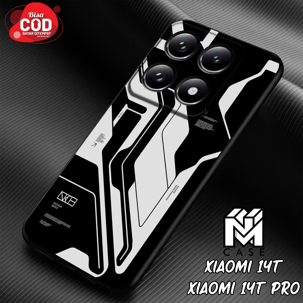 NM Case - Case Xiaomi Redmi 14T / 14T PRO Terbaru - 031 - Fashion Case CYBER Casing Hp Case Murah So