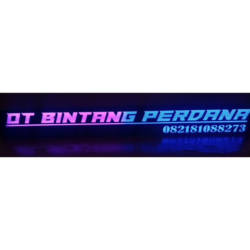 Lampu tidur/lampu hias dinding/papan nama akrilik led/lampu dinding custom/neon box mini led/lampu a