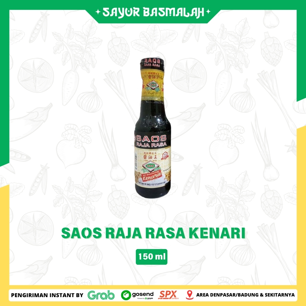 

Saos Raja Rasa Kenari 150ml - Sayur Basmalah