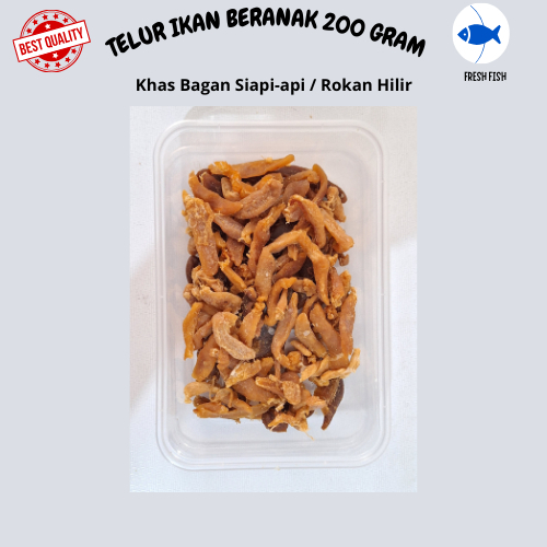 

TELUR IKAN BERANAK/TELUR IKAN 200 GRAM