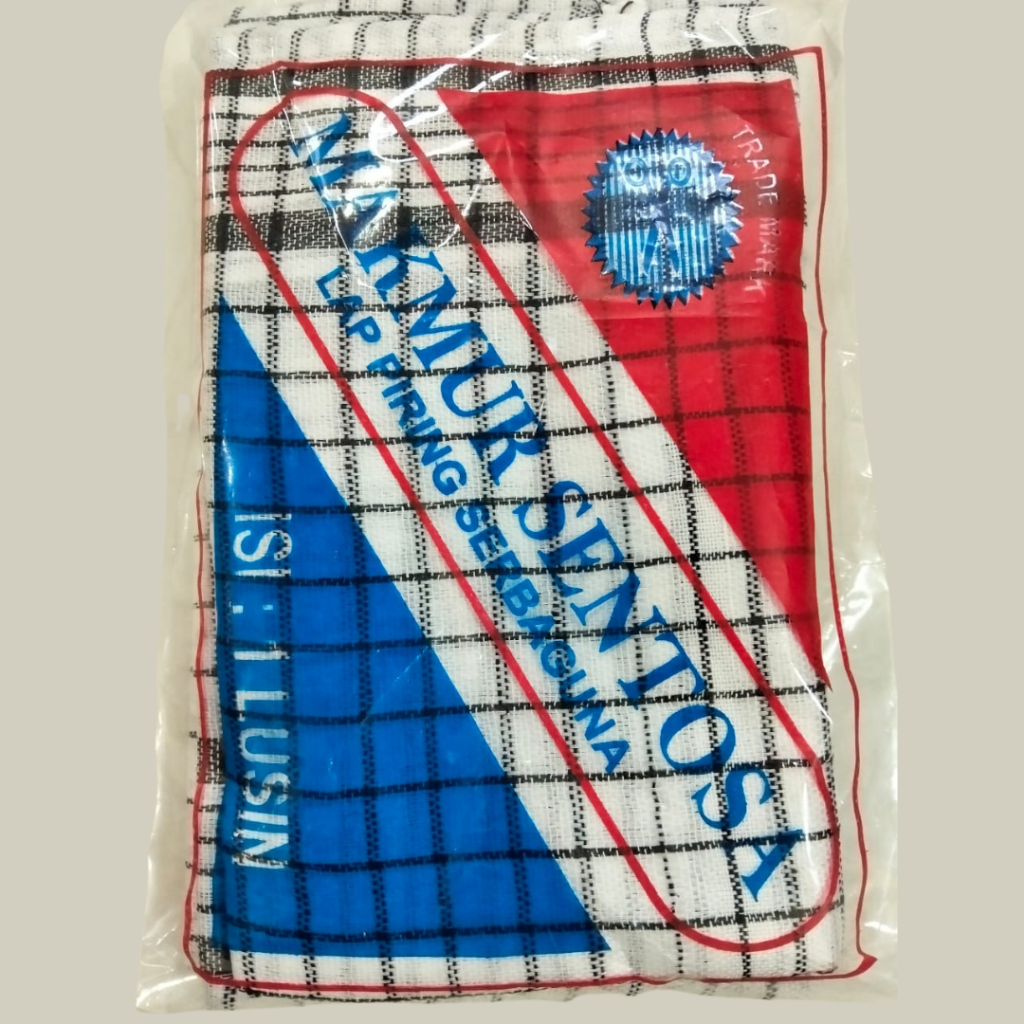Lap Piring Serbaguna Putih 1Lusin Lap Piring Murah Berkualitas UK 40X40