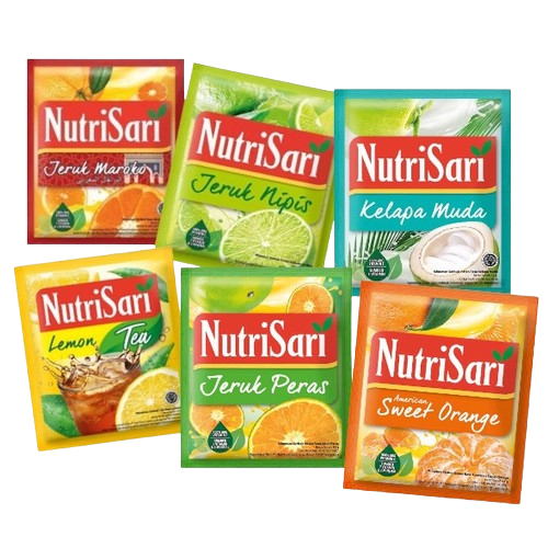 

Nutrisari Minuman Segar Aneka Rasa Sachet Renceng Renteng 14gr