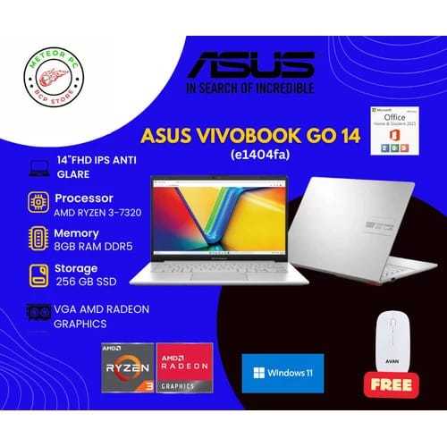 Asus Vivobook Go 14 FHD351 FHD352 FHD353/AMD Ryzen 3-7320U/