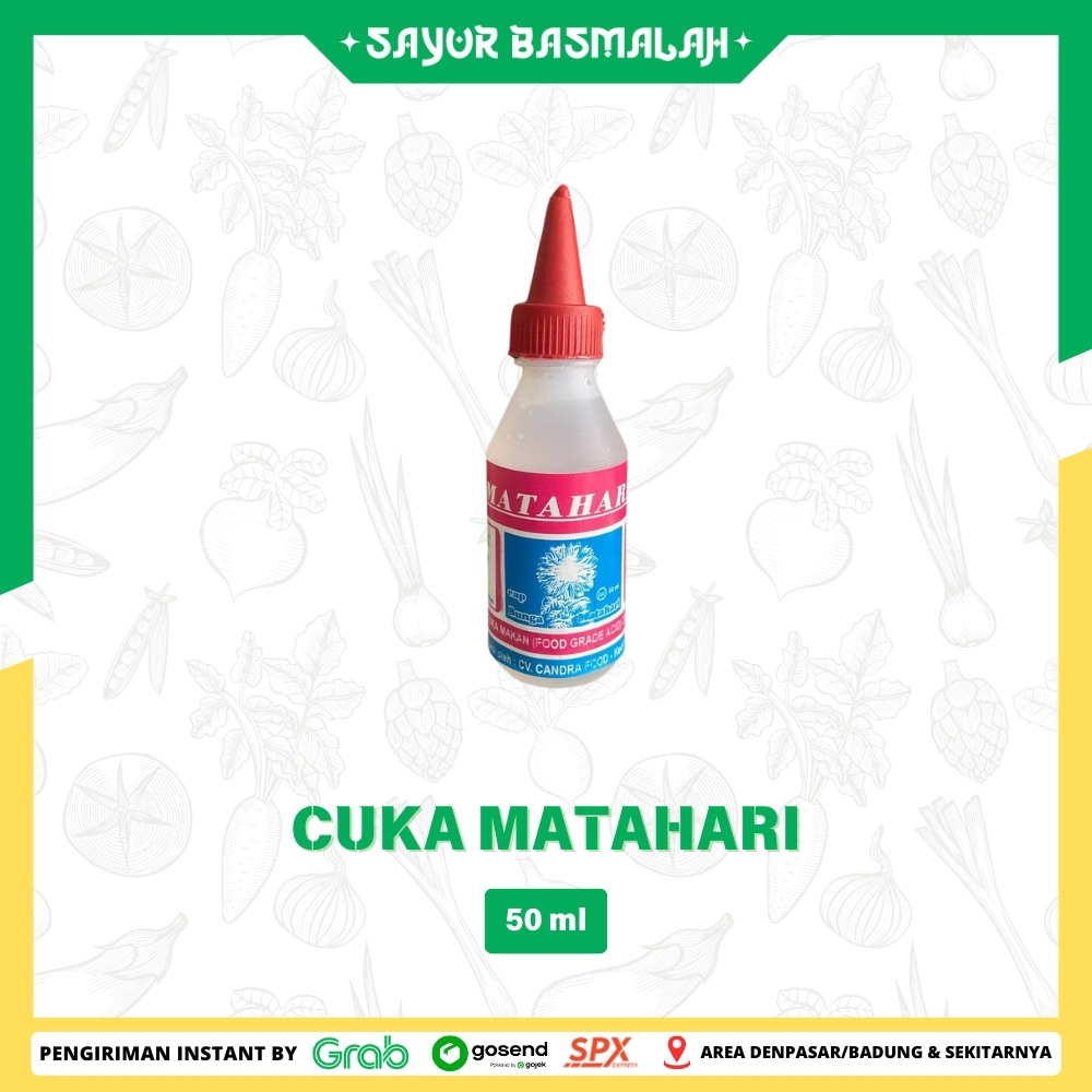 

Cuka Matahari 50ml - Sayur Basmalah