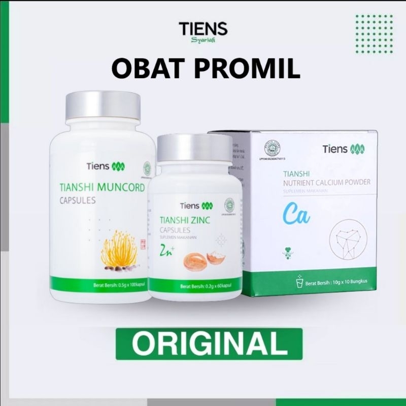 Promil Paket Nutrisi Program Hamil / Promil Tiens Suami Istri- Promil Tianshi