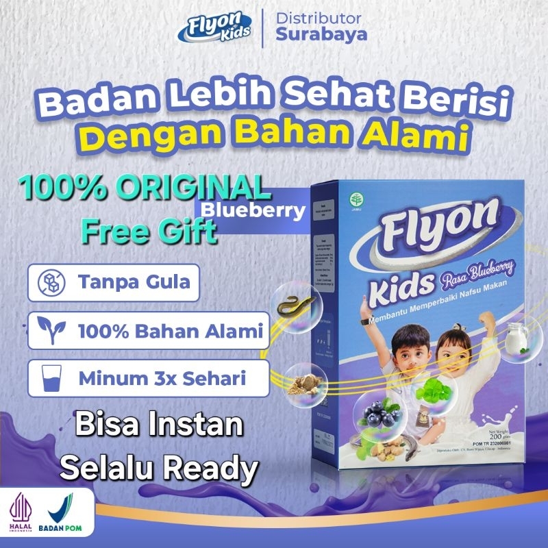 

SUSU FLYON KIDS Untuk Menambah Nafsu Makan Menambah Berat Badan