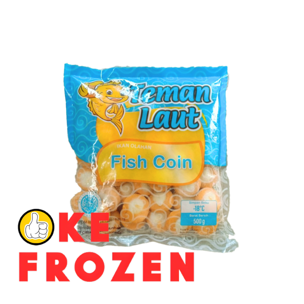 

TEMAN LAUT FISH COIN 500GR
