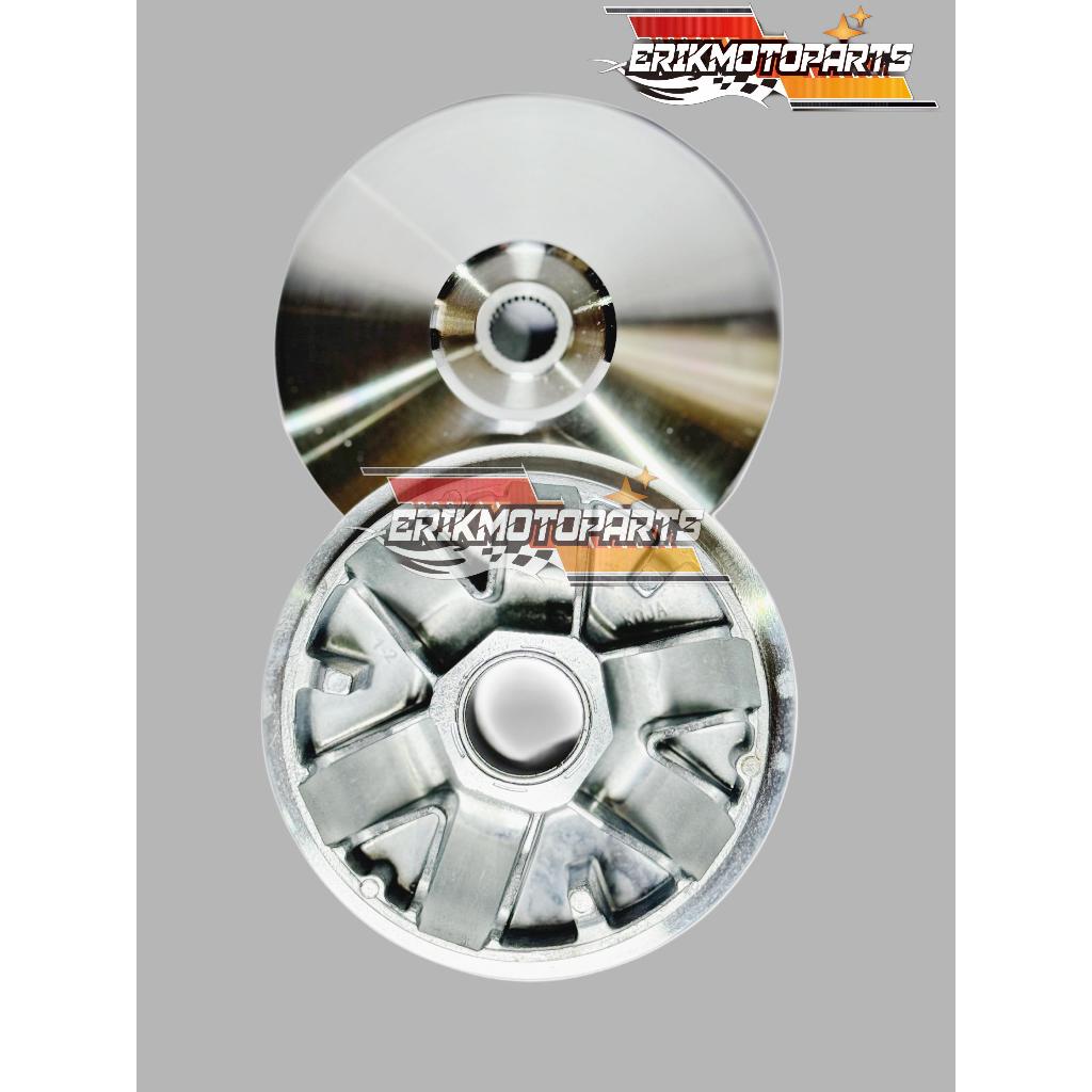 PULLEY SET RUMAH ROLLER GENIO BEAT DELUXE SCOOPY NEW 2021 KODE K0J CUSTOM RACING