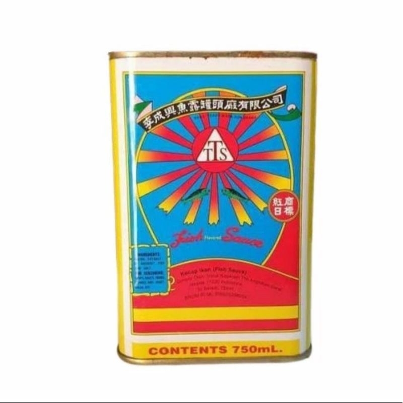 

Kecap Asin Kaleng Matahari / TTS / 750 ml