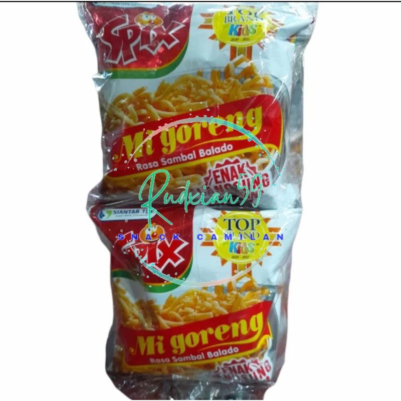 

SPIX mie goreng sambal balado siap santap isi 10 pcs