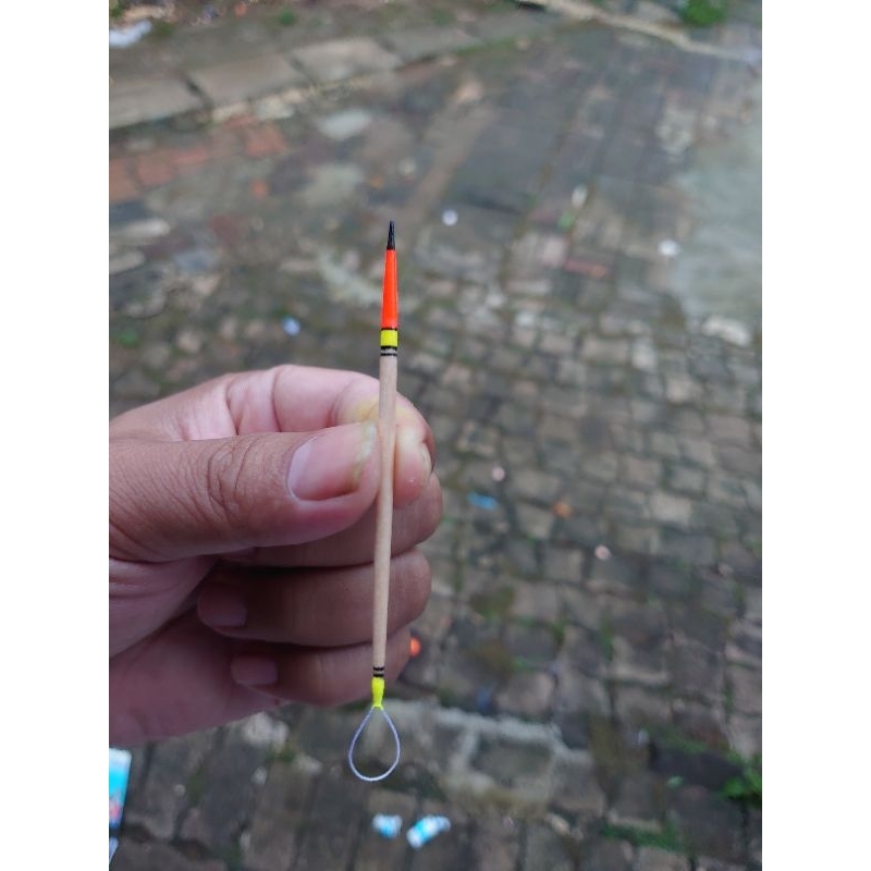 PELAMPUNG IKAN MAS/KUMBUL JARUM/KUMBUL KAYU BALSA size 5,6,7,8,9,10 cm (Bisa pakai NAMA)