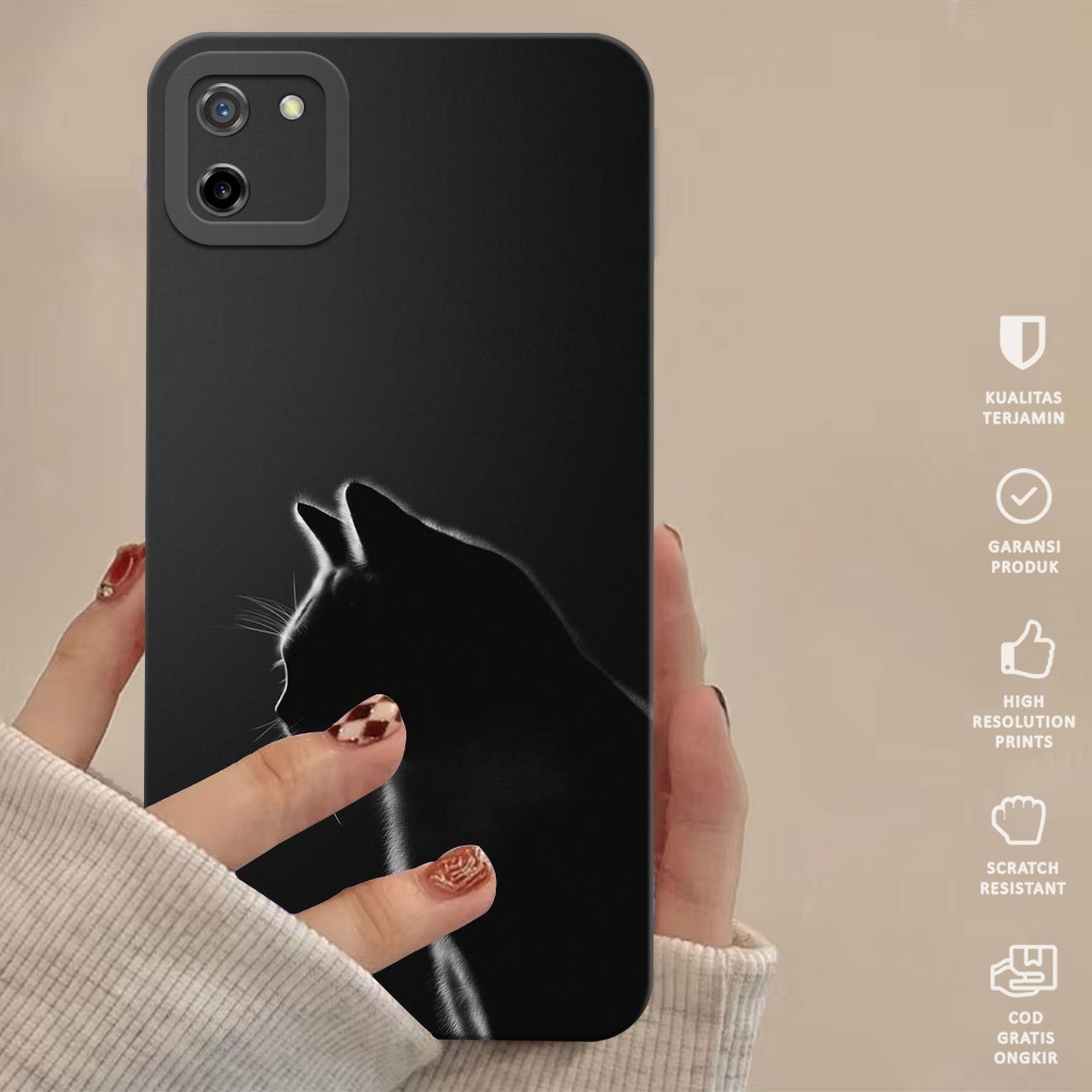 Case Realme C11 - Casing Hp Realme C11 Motif Kucing - Softcase Realme C11 - Softcase Hp Realme C11 -