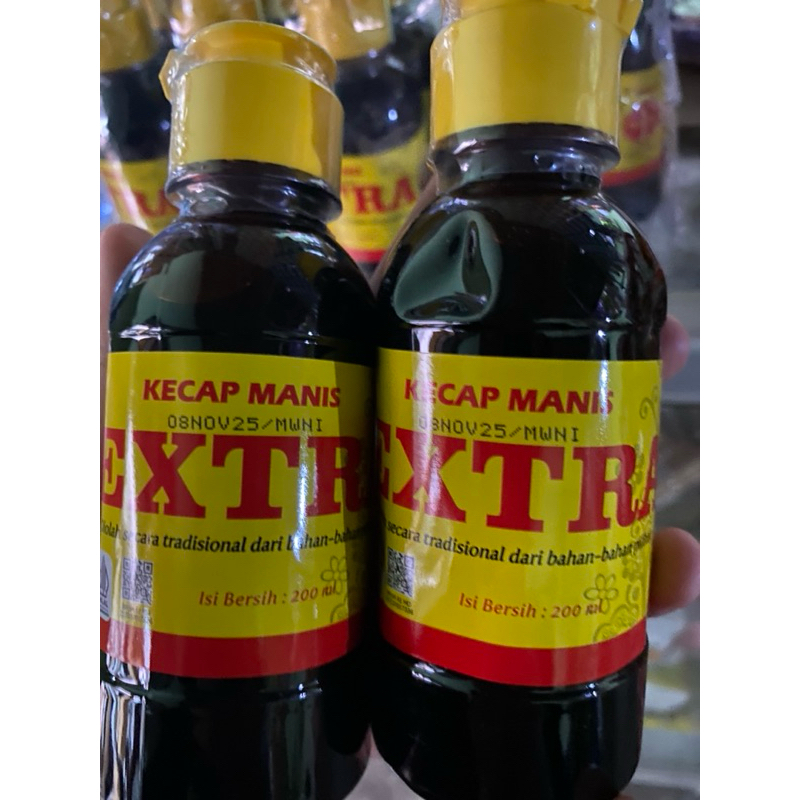 

Kecap extra botol mini 200ml bisa COD