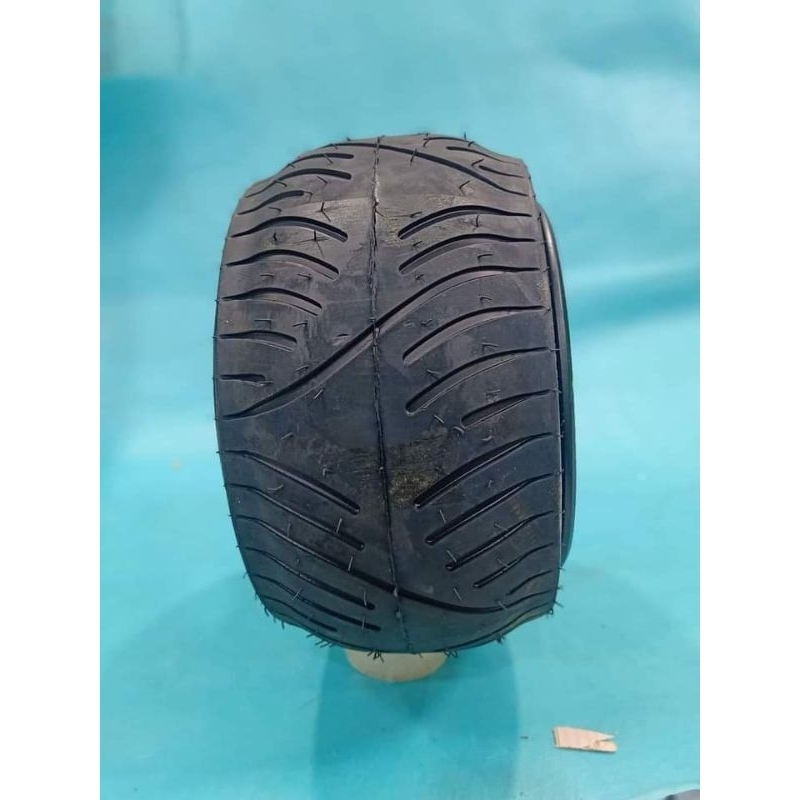 Ban + velg Roda Ring 10 205/30-10 Set Terpasang Minibike Goped Gokart