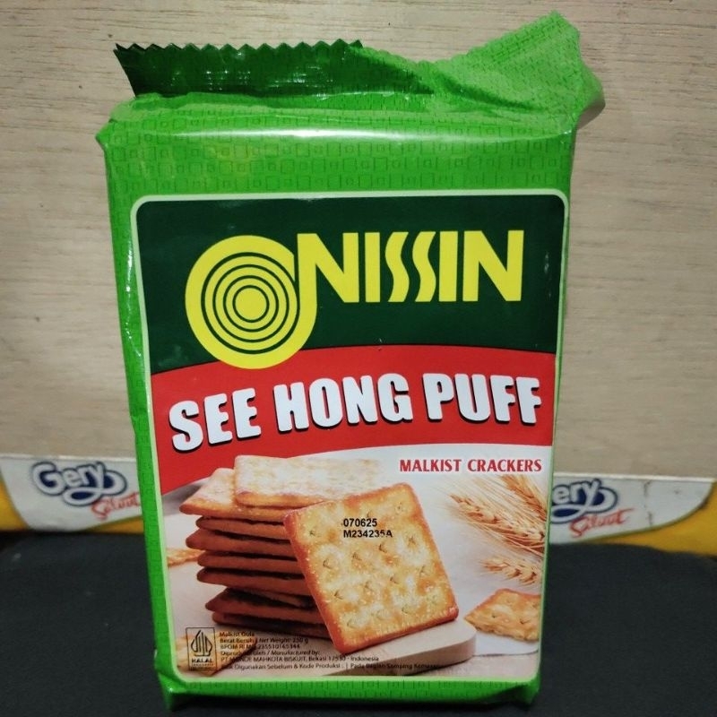 

Nissin see hong puff malkist crackers 250gr