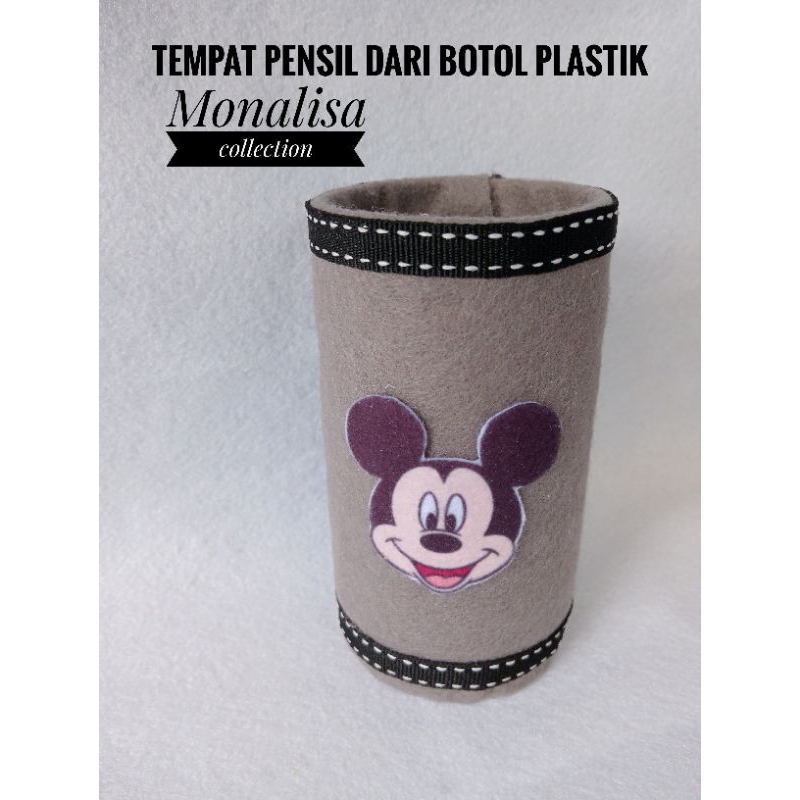 

Tempat pensil dari botol plastik prakarya sekolah tempat pensil lucu kerajinan daur ulang