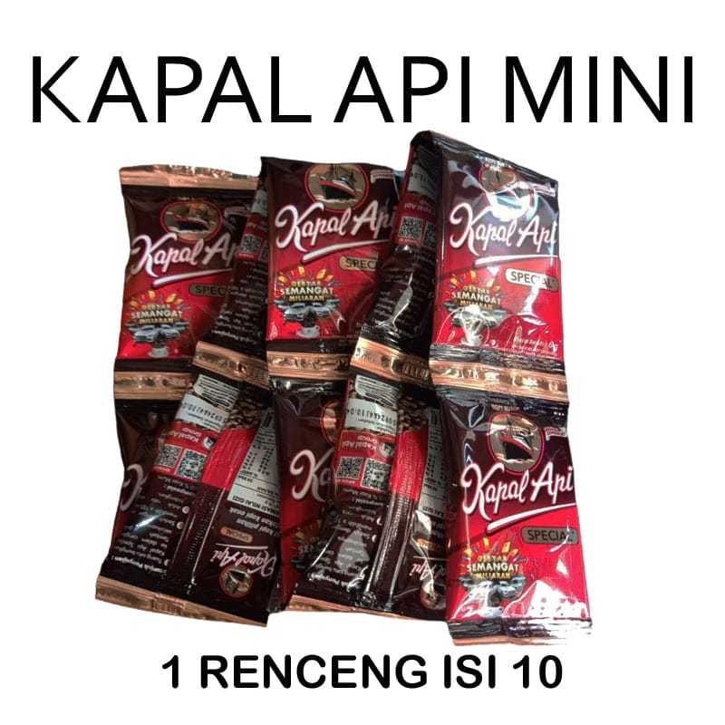 

Kapal api mini sachet isi 10pcs