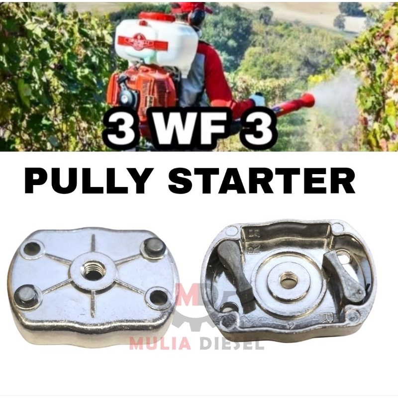 Pully Starter Mangkok Alit Mesin Semprot Blower Sprayer Hama Racun 3WF3 3 WF 3