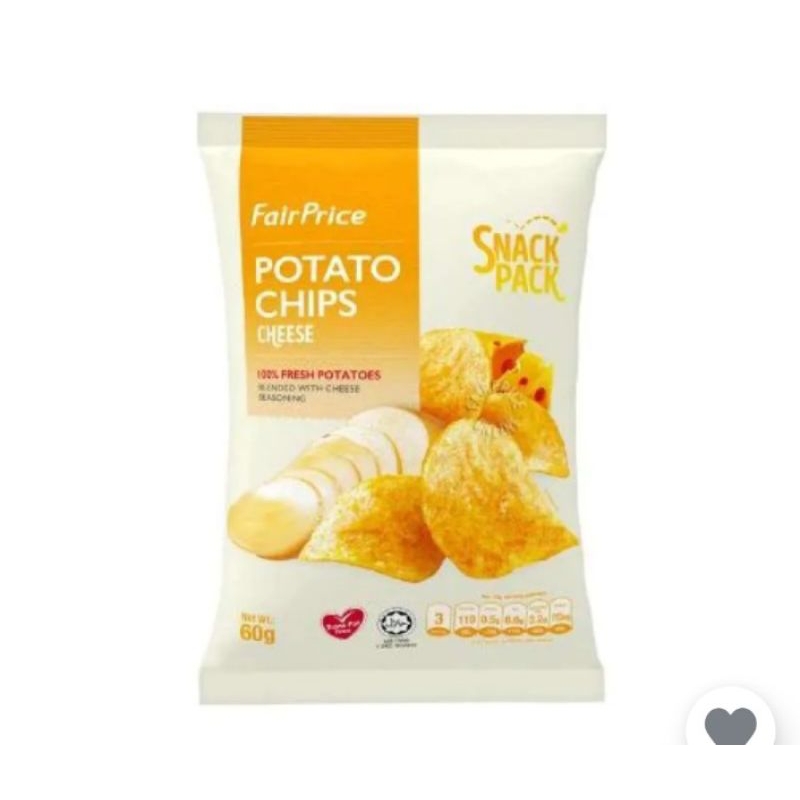 

fairprice potato chips cheese 60gr