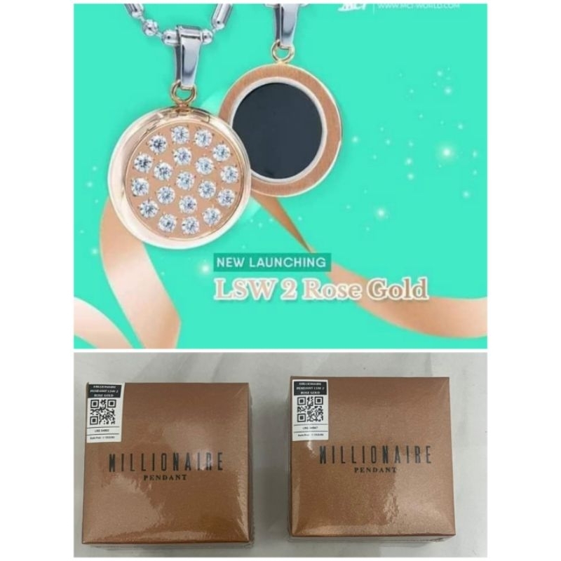 kalung germanium ori lsw rosegold