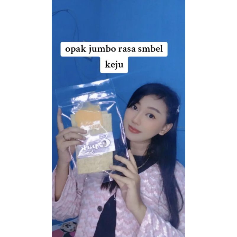 

opak jumbo viral rasa keju//opak singkong//opak aneka rasa