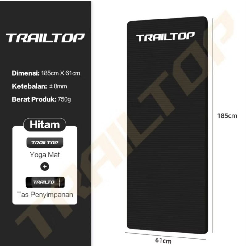 Matras Olahraga Matras Yoga Matras Tebal Matras Serbaguna Karpet Olahraga Karpet Yoga Karpet Tebal T
