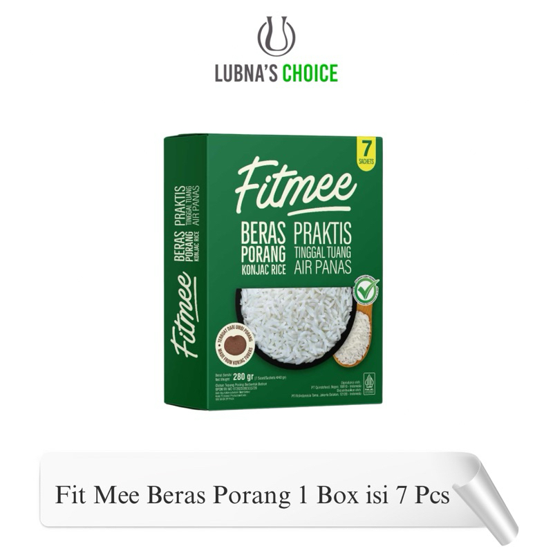

Fitmee - Beras Porang 1 Box 7 Sachet