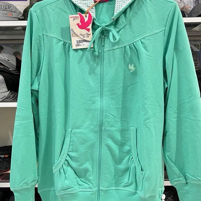 KP8 Jaket Sweater Cardinal Girl  Jaket Hoodie Sweater Cardinal Perempuan Orinal