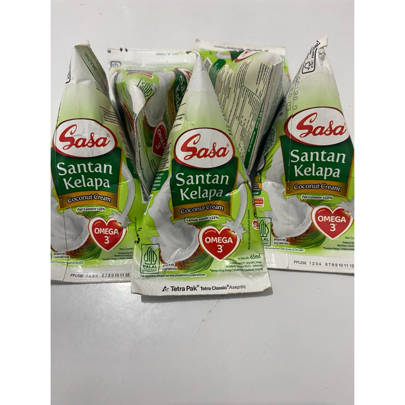 

santan sasa 3 pc kemasan 65ml