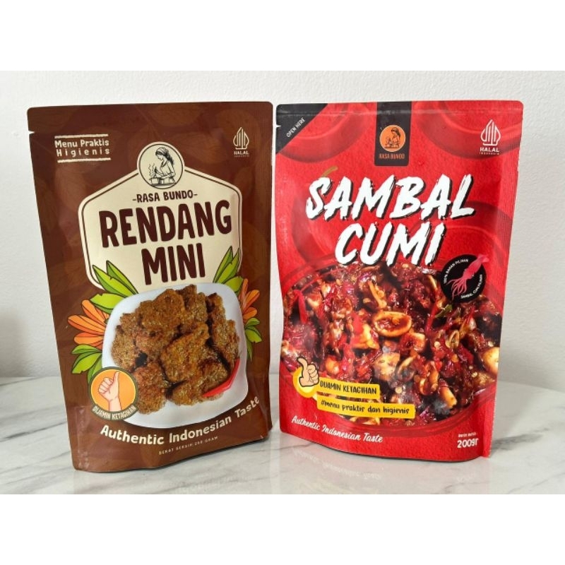 

rendang mini + sambal cumi (paket)