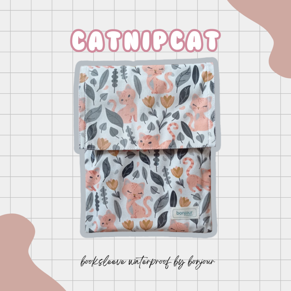 

Booksleeve Waterproof : Catnip Cat