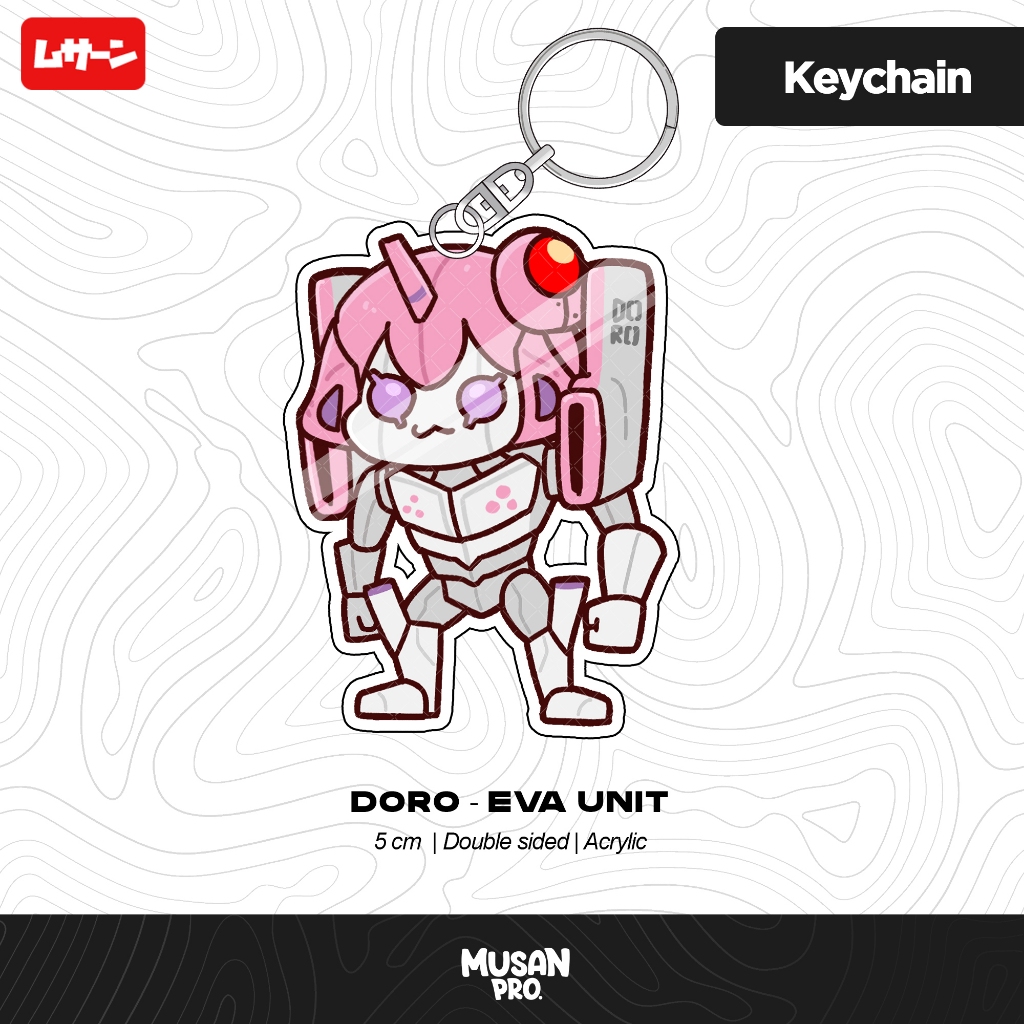 Keychain NIKKE - Doro - Doro Eva Unit - Musan