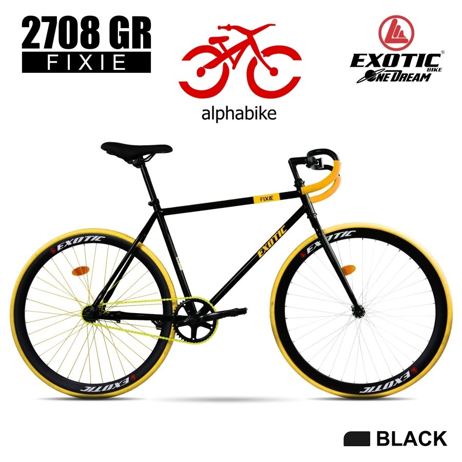 SEPEDA FIXIE EXOTIC 2708 GR 700C SEPEDA BALAP ROAD BIKE BY PACIFIC