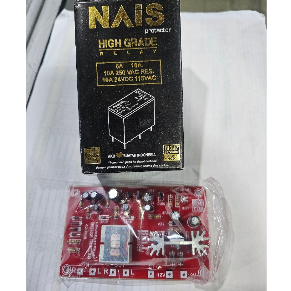 KIT PROTECT SPEAKER NAIS BELL BGR NAIS PROTECTOR NAIS SPEAKER BELL BGR
