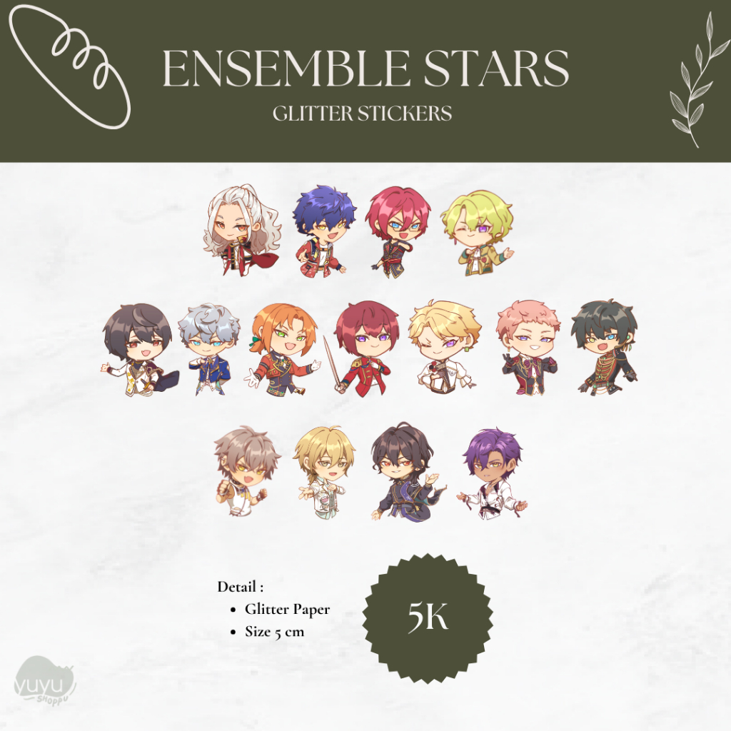 

Sticker Glitter Ensembles Star 5cm