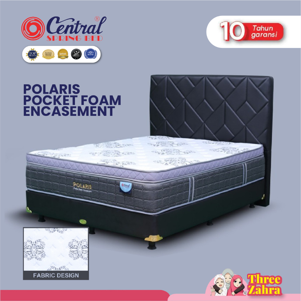 Kasur Springbed Central Polaris Pocket Foam Encasement  / Springbed Central