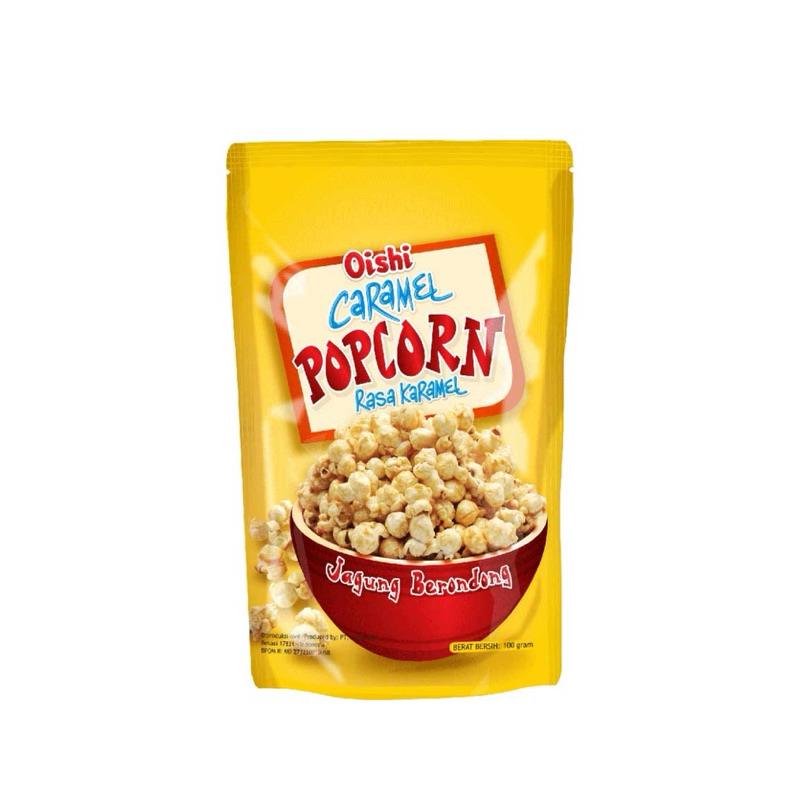 

Oishi popcorn caramel 100g