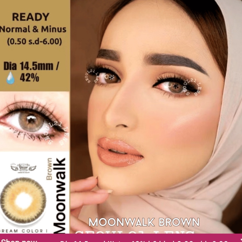 KODE M48N SOFTLENS MOONWALK BROWN DREAMCOLOR NORMALMINUS sd 6