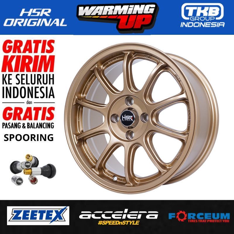 Velg Enkei Tarmac R16 Pcd 4x100 Cocok Untuk Brio Jazz Vios Fiesta