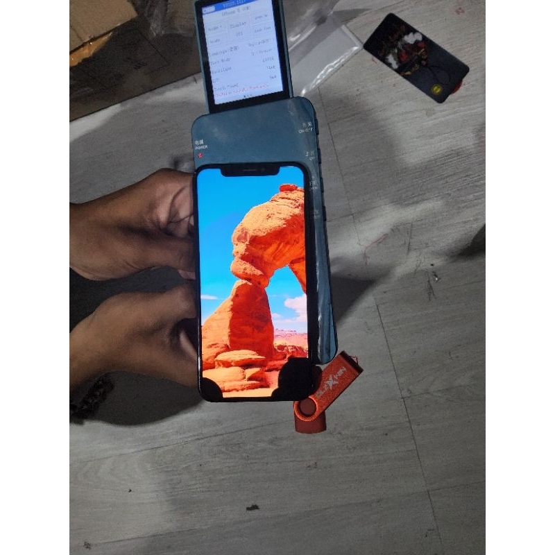 LCD IPHONE X ORIGINAL ASLI MINUS TOMPEL SELEBIHNYA NORMAL