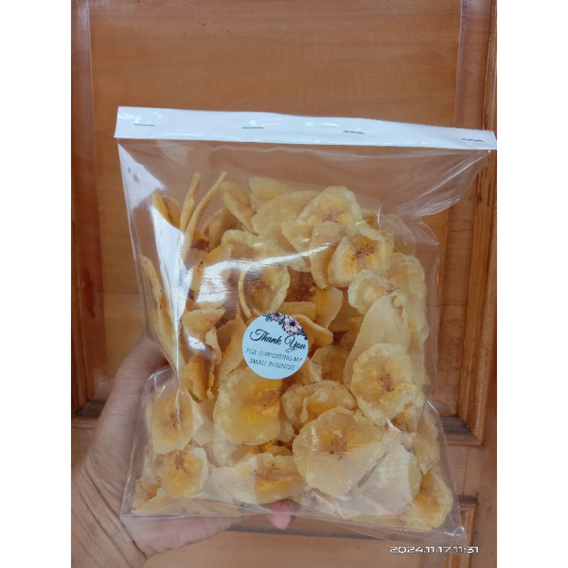 

Keripik Pisang Kepok Murah (berat 200 gr ) Bisa COD