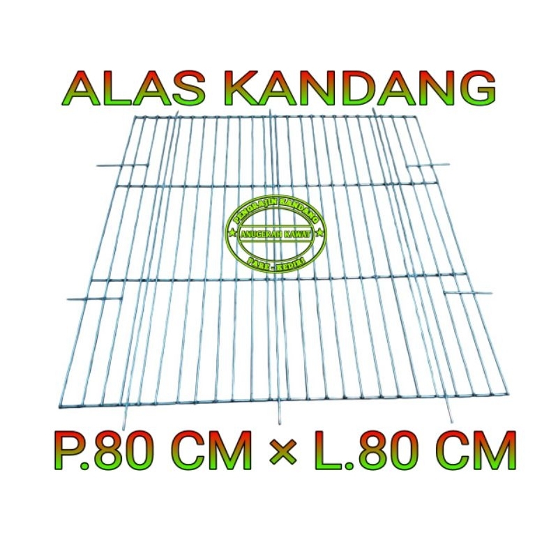 ALAS KANDANG AYAM LANTAI KANDANG GALVANIS